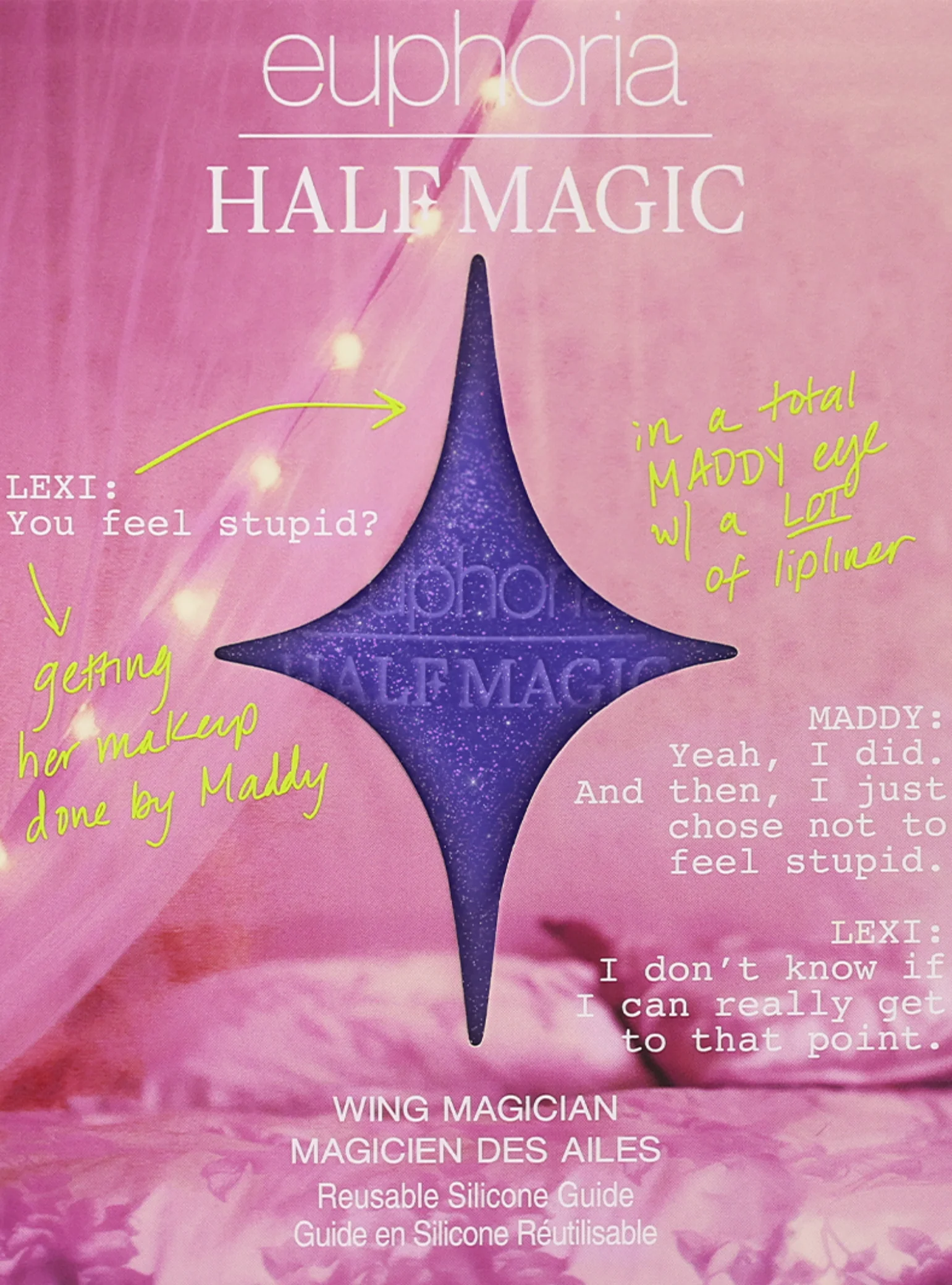EUPHORIA X HALF MAGIC WING MAGICIAN STENCIL - Image 3